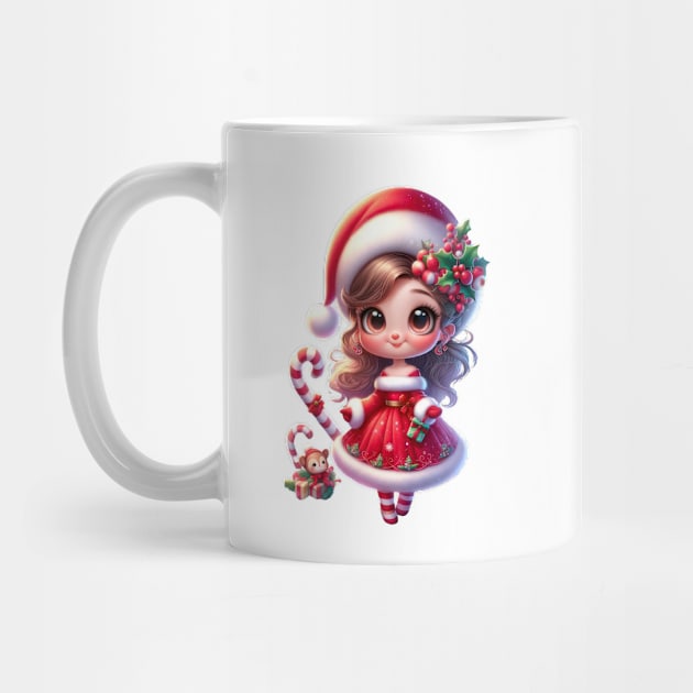 Cartoon Mrs Claus by TooplesArt